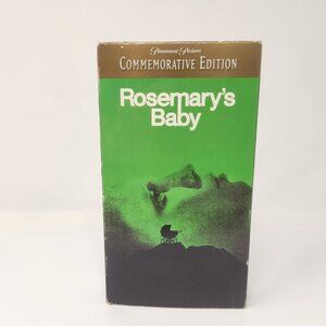 Rosemarys Baby (VHS, 2000, Commemorative Edition) Mia Farrow (vhs)